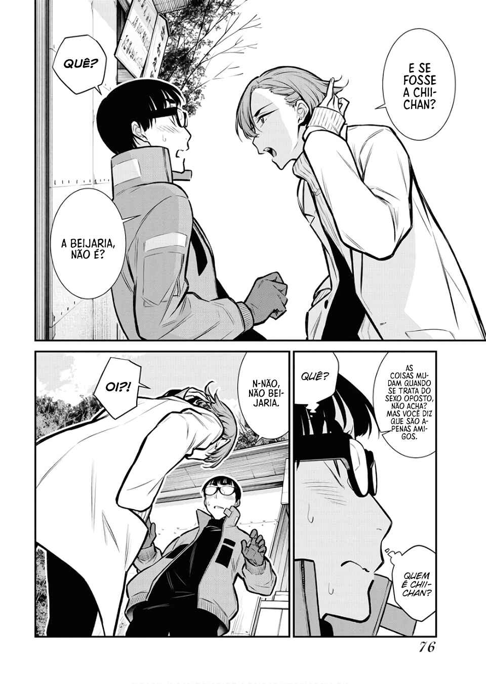 Yancha Gal no Anjou-san capítulo 72 página 7