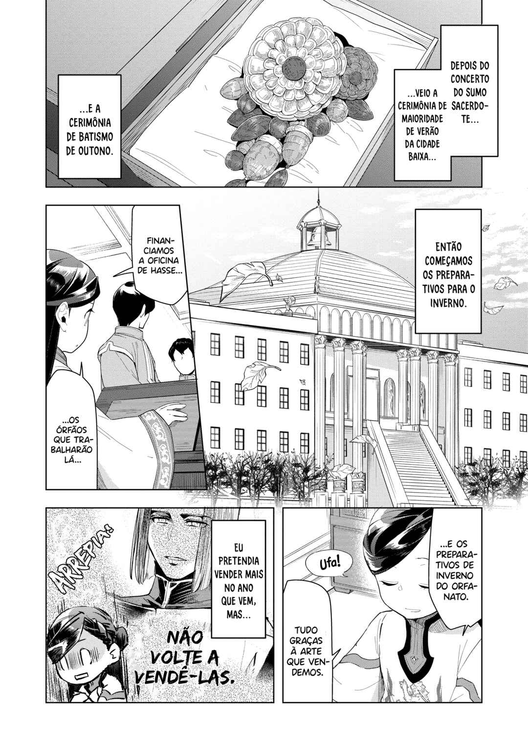 Honzuki no Gekokujou: Shisho ni Naru tame ni wa Shudan o Erandeiraremasen—Dai-3 Bu: Ryouchi ni Hon o Hirogeyou! capítulo 22 página 3