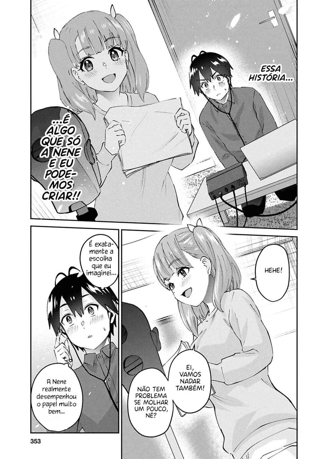 Hajimete no Gal capítulo 184 página 12