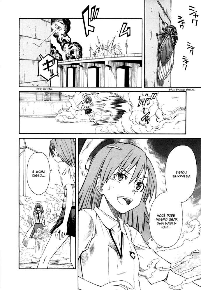Toaru Majutsu no Index Gaiden: Toaru Kagaku no Railgun capítulo 13 página 6