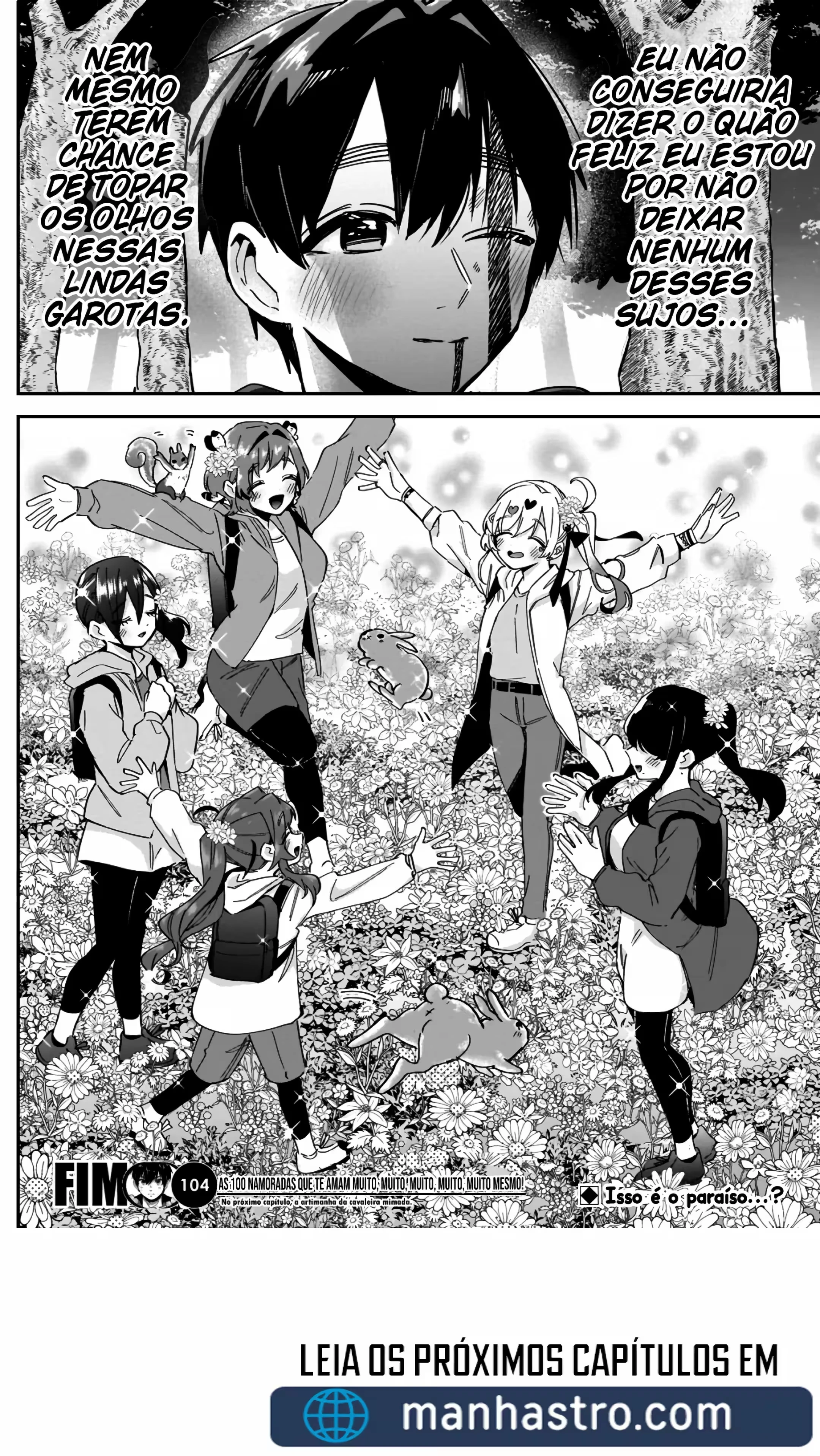 Kimi no Koto ga dai dai dai dai dai suki na 100-nin no Kanojo capítulo 104 página 19