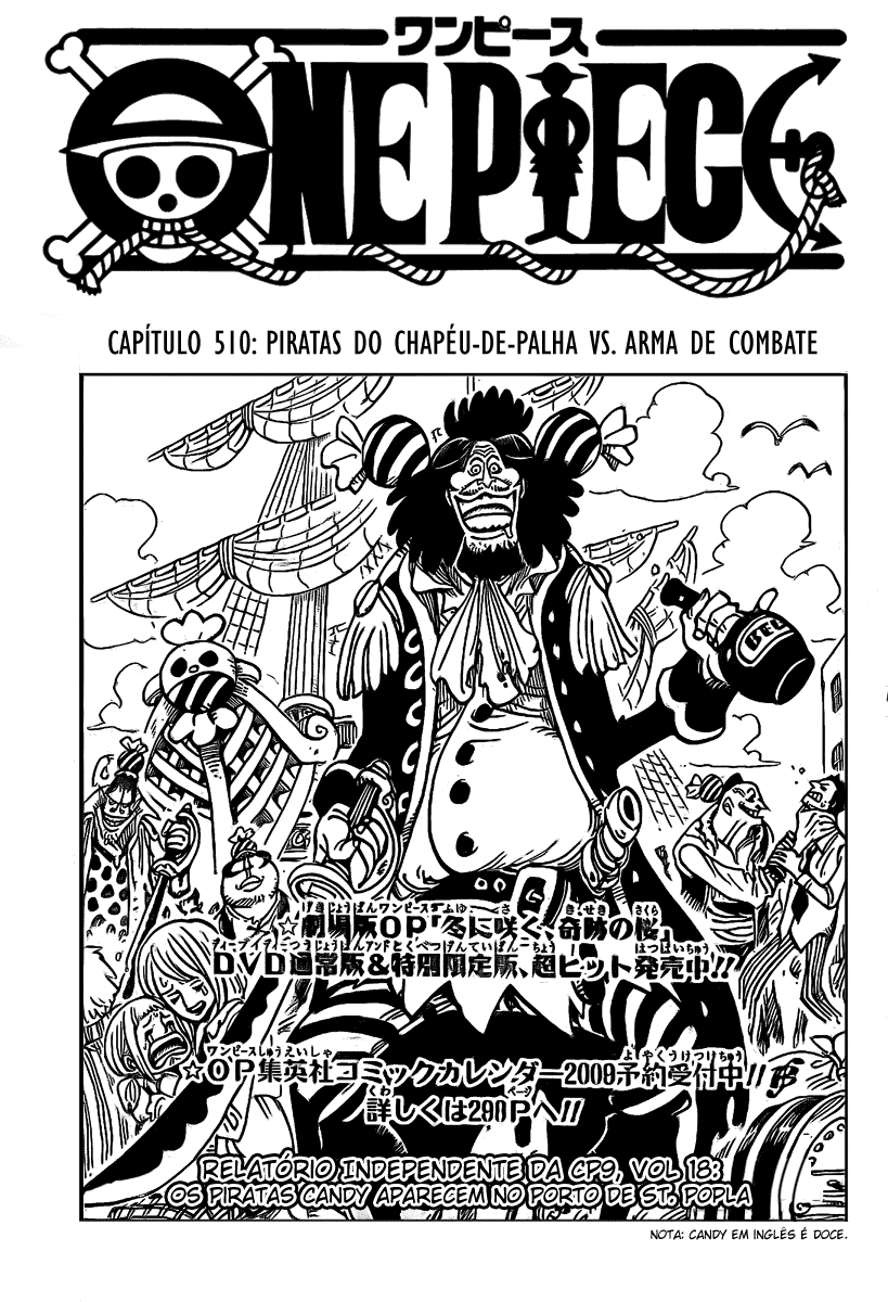 One Piece capítulo 510 página 1