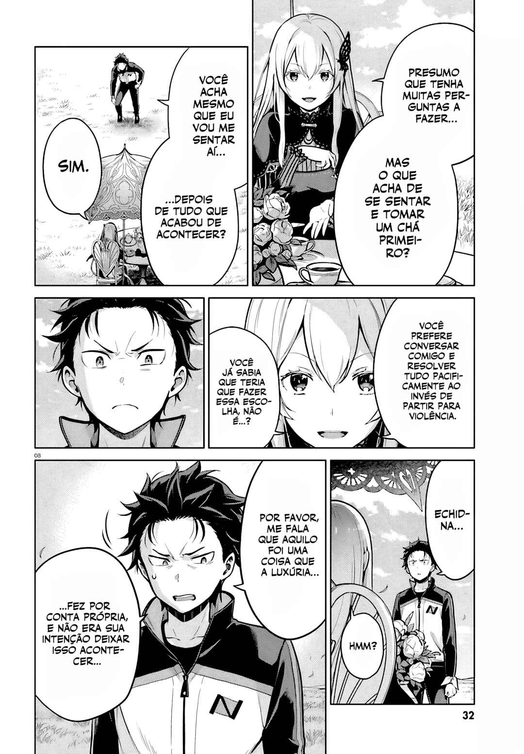 Re:Zero kara Hajimeru Isekai Seikatsu: Dai 4-shou—Seiiki to Gouyoku no Majo capítulo 36 página 9
