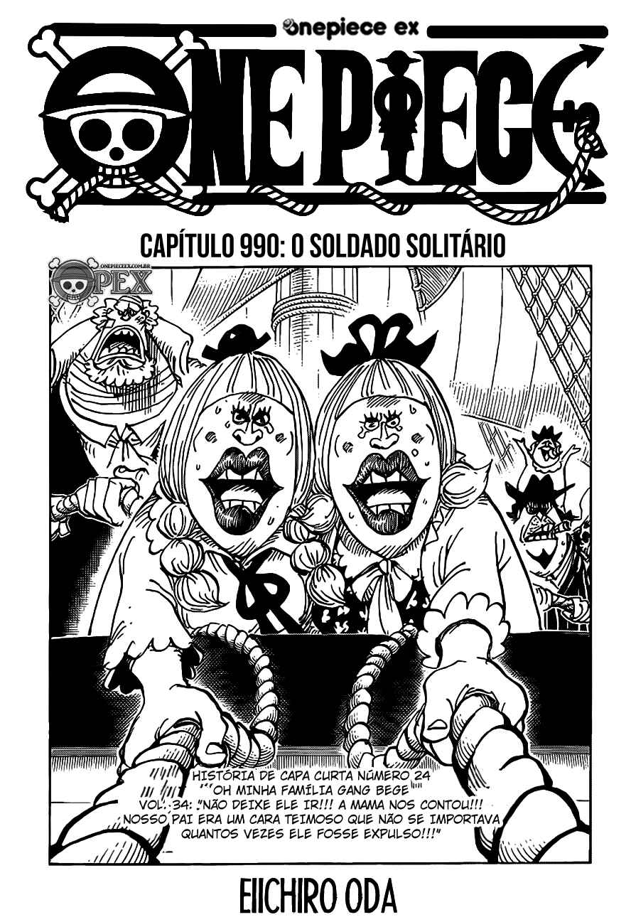 One Piece capítulo 990 página 1