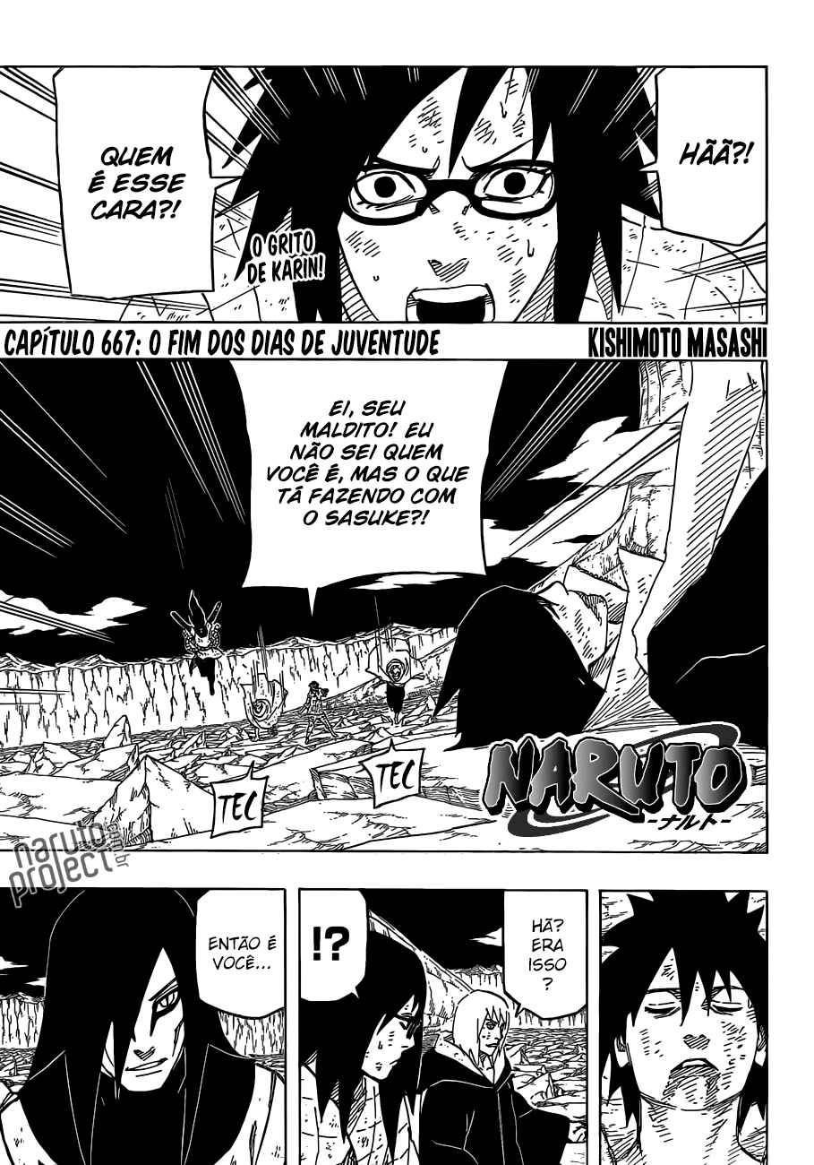 Naruto capítulo 667 página 2