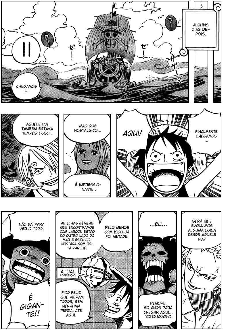 One Piece capítulo 490 página 9