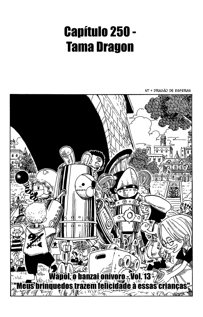 One Piece capítulo 250 página 1