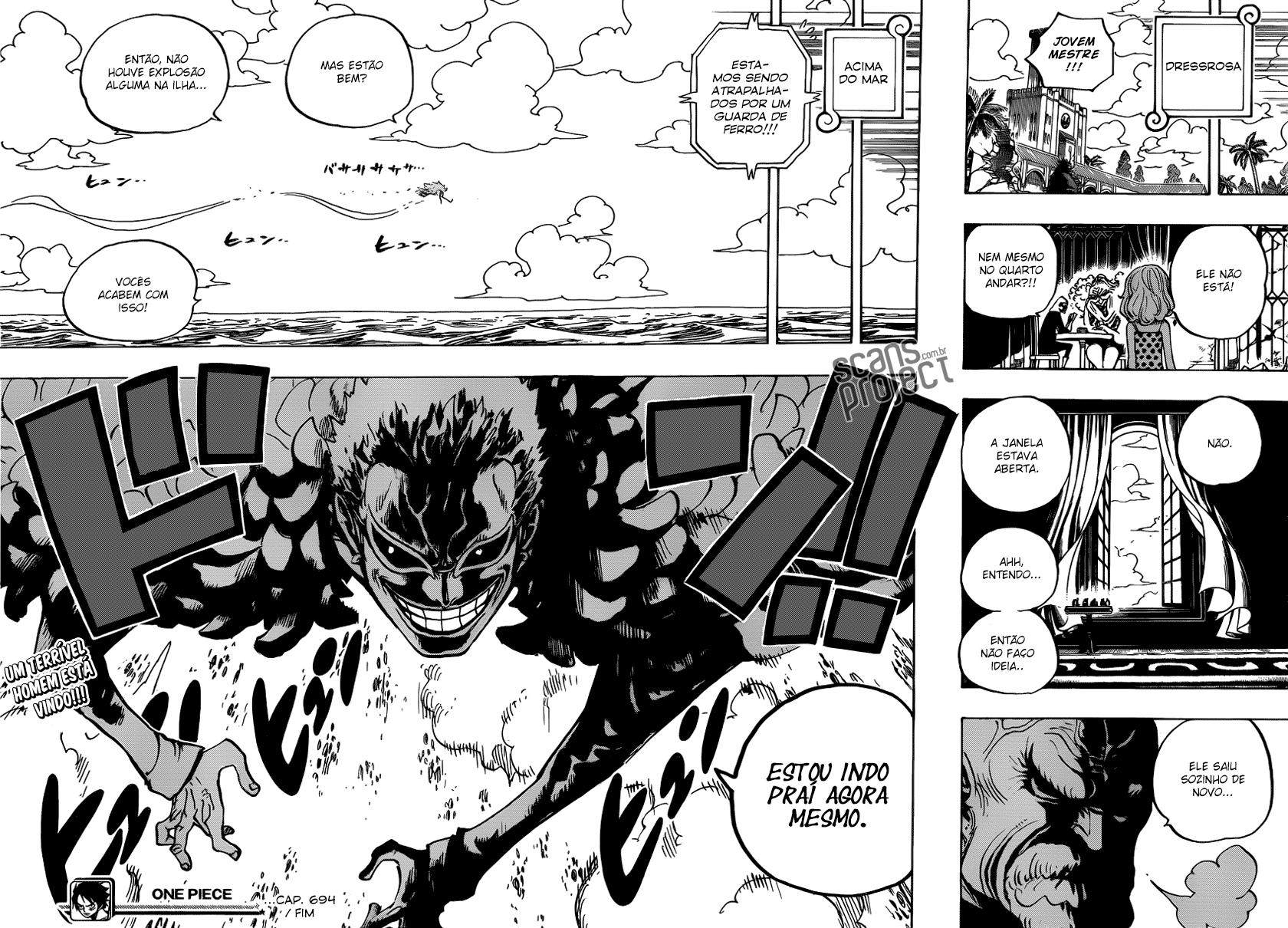 One Piece capítulo 694 página 17