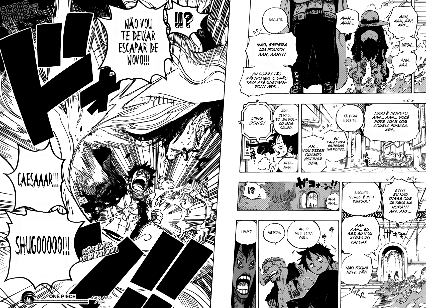 One Piece capítulo 680 página 19