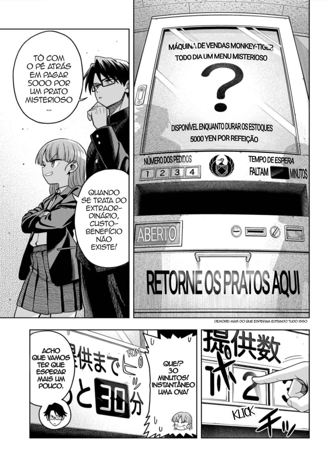 Hatori to Furuta no Hinichijou Sahanji capítulo 3 página 9