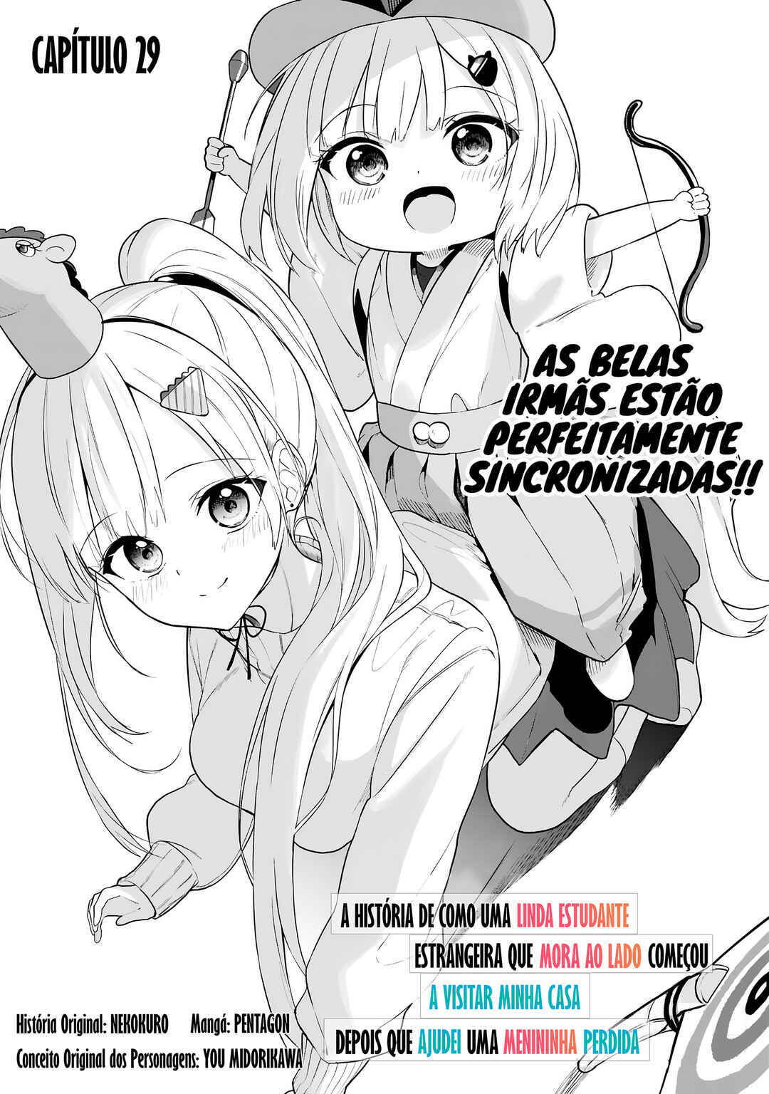 Maigo ni Natteita Youjo wo Tasuketara, Otonari ni Sumu Bishoujo Ryuugakusei ga Ie ni Asobi ni Kuru you ni Natta Ken ni Tsuite capítulo 29 página 2