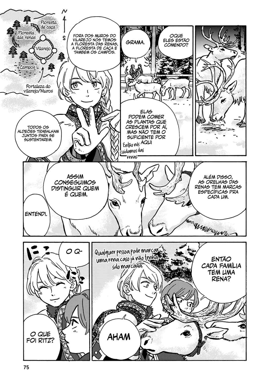 Hokuo Kizoku to Moukinzuma no Yukiguni Karigurashi capítulo 5 página 8