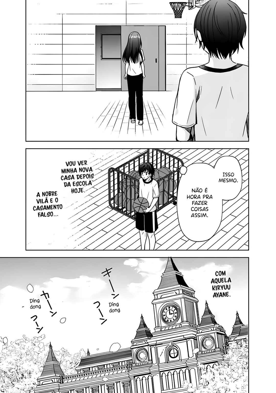 Iinazuke ga Dekita to Omottara, Sono Iinazuke ga Gakkou de Yuumei na “Akuyaku Reijou” Dattan dakedo, Dou Sureba Ii? capítulo 2 página 8