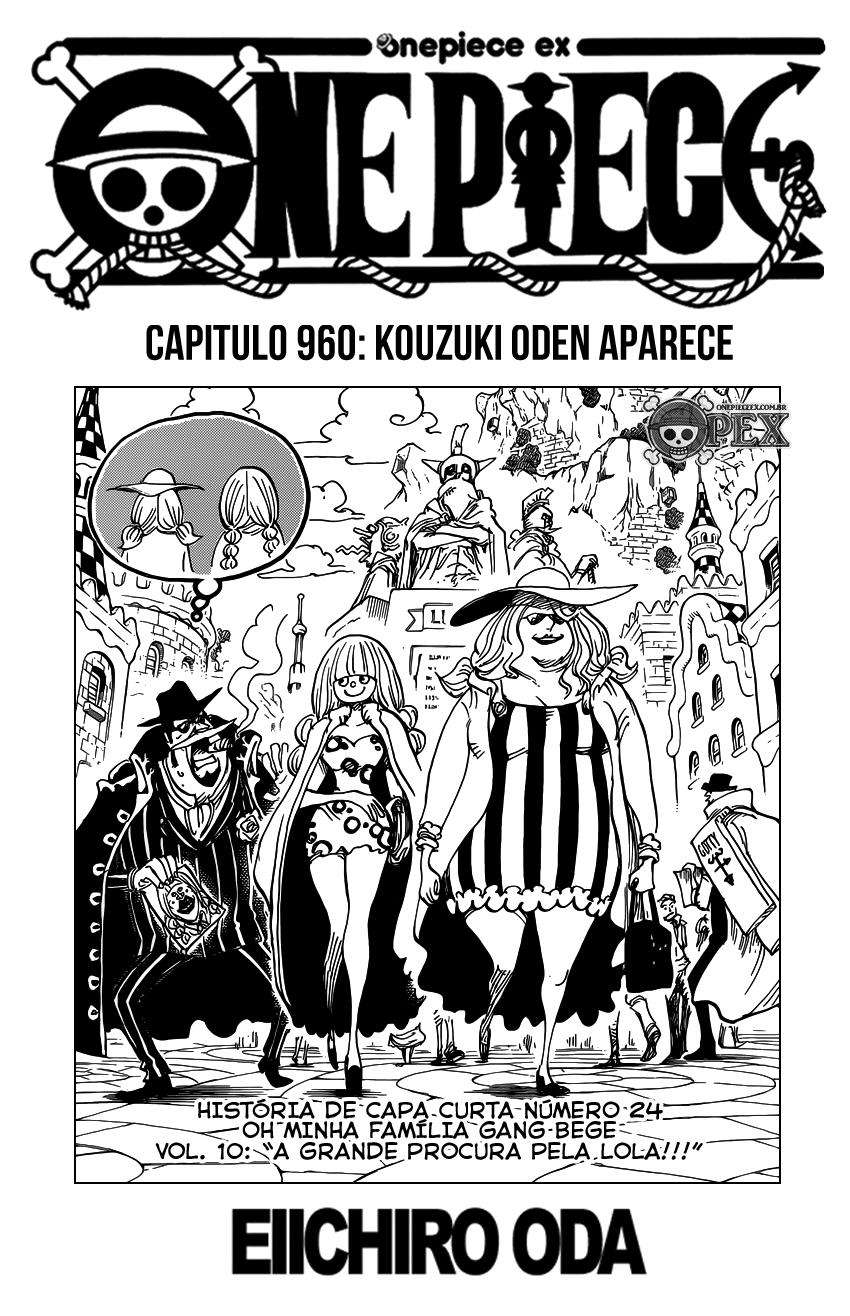 One Piece capítulo 960 página 1