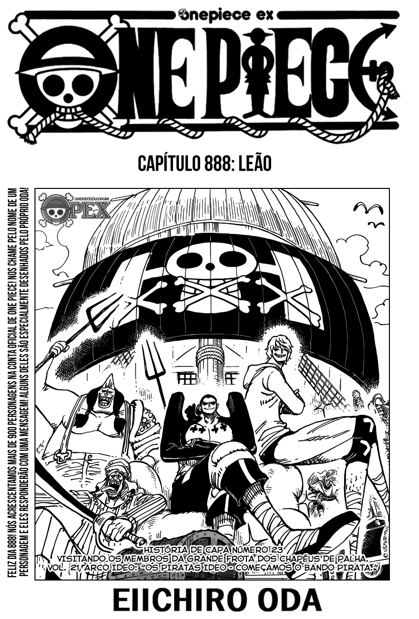 One Piece capítulo 888 página 1