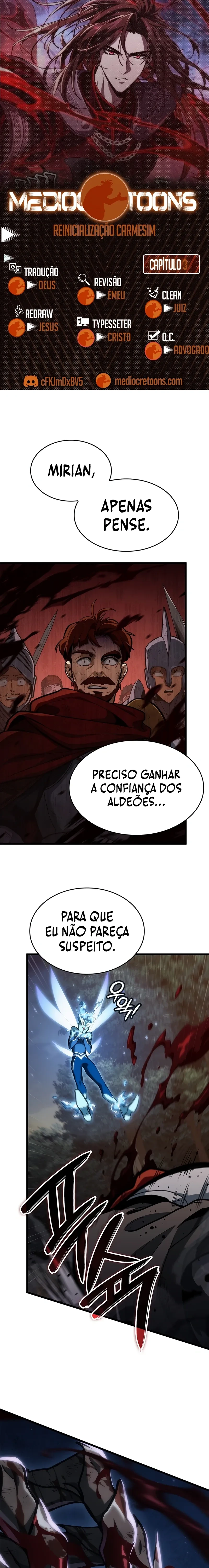Reinicialização Carmesim capítulo 3 página 1