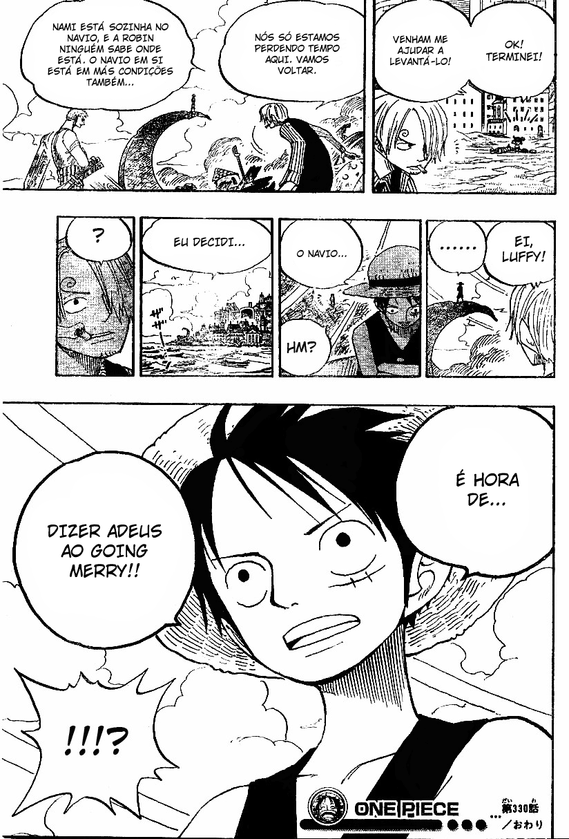 One Piece capítulo 330 página 17