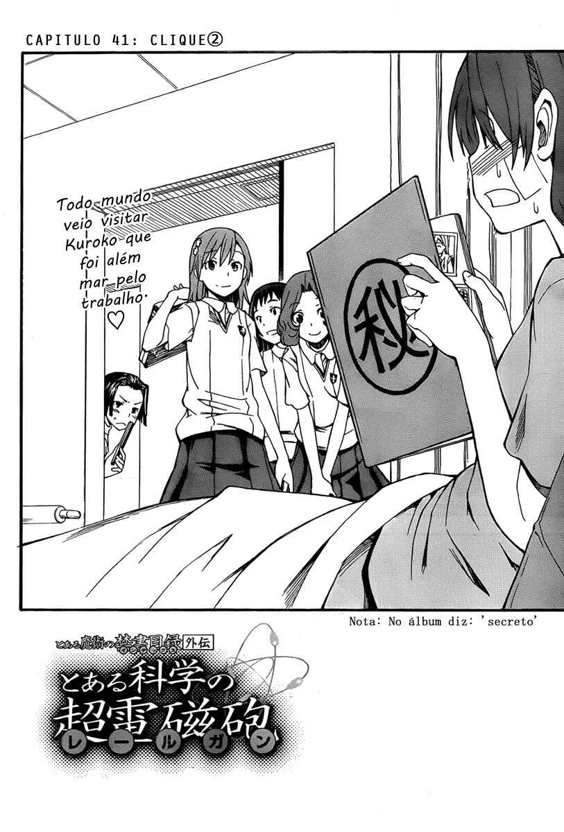 Toaru Majutsu no Index Gaiden: Toaru Kagaku no Railgun capítulo 41 página 3