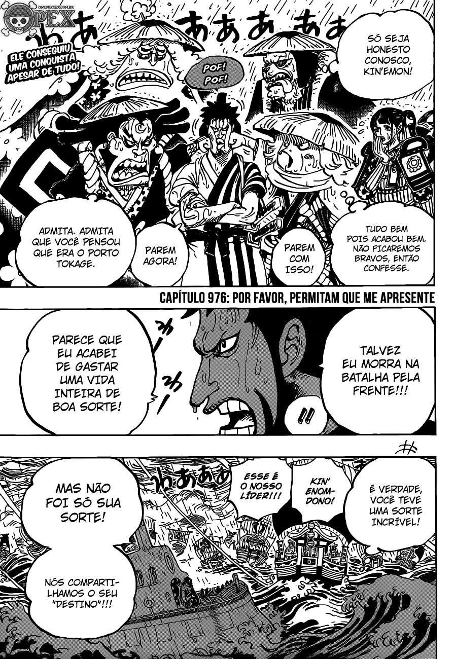One Piece capítulo 976 página 3