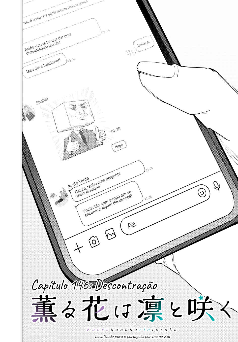 Kaoru Hana Wa Rin To Saku capítulo 146 página 3