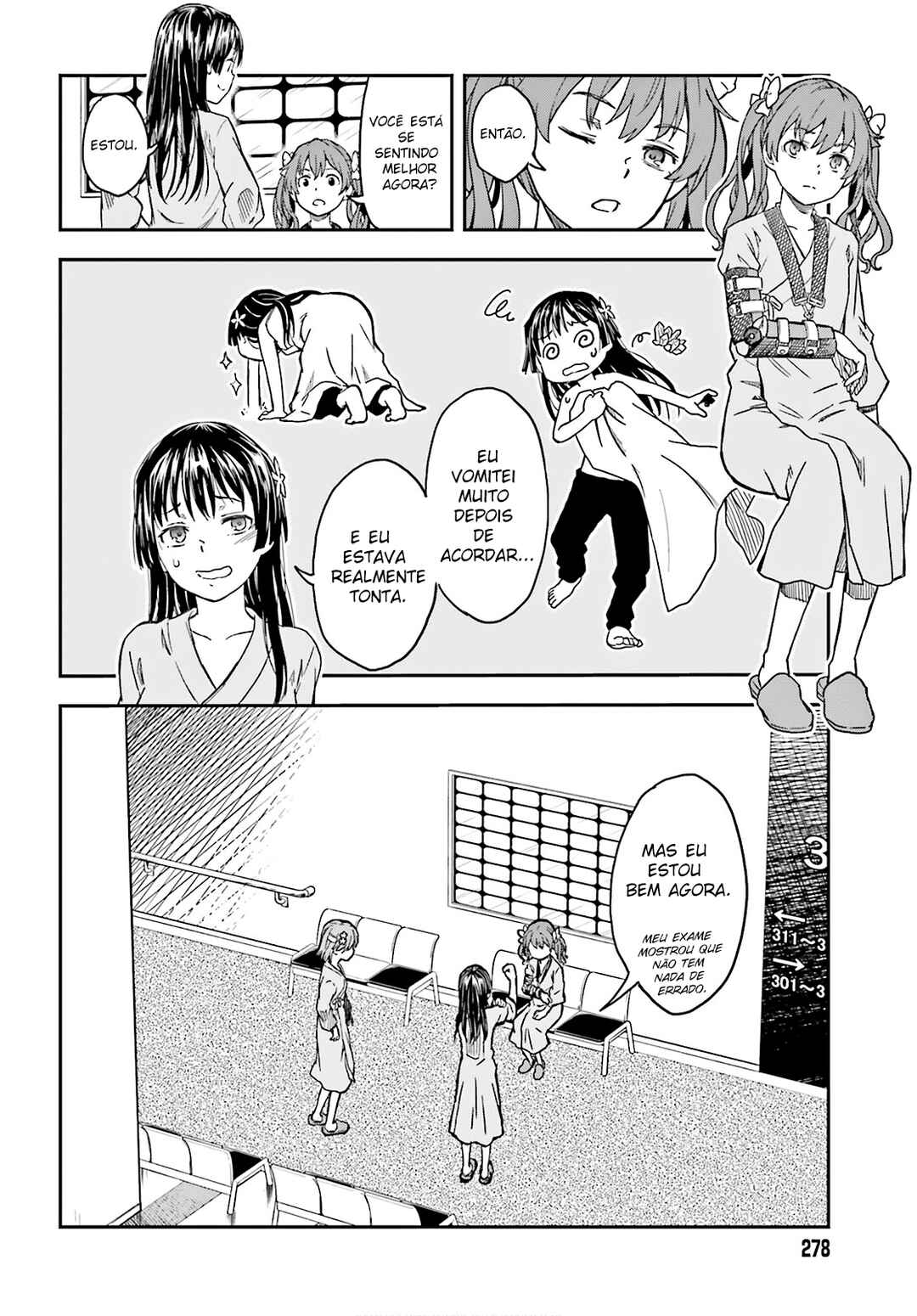 Toaru Majutsu no Index Gaiden: Toaru Kagaku no Railgun capítulo 130 página 3