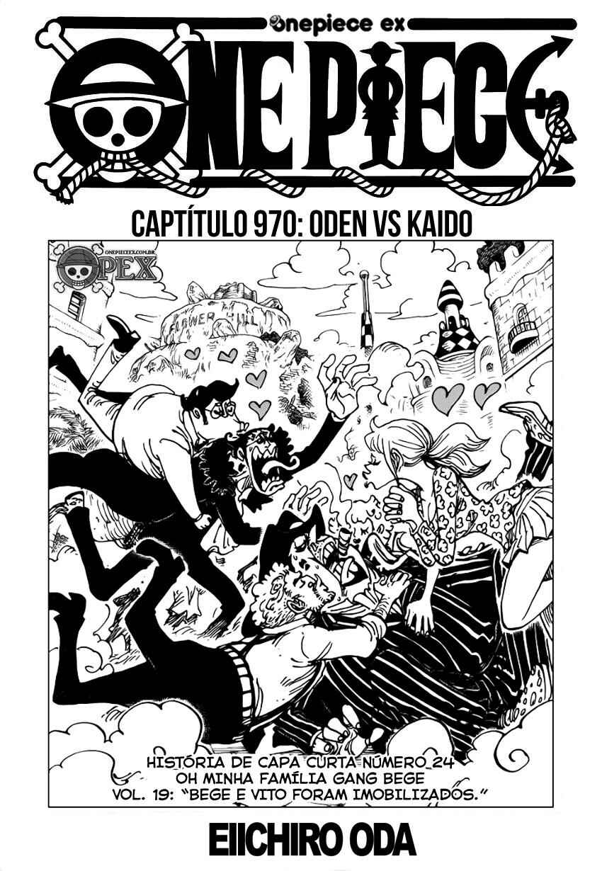 One Piece capítulo 970 página 1