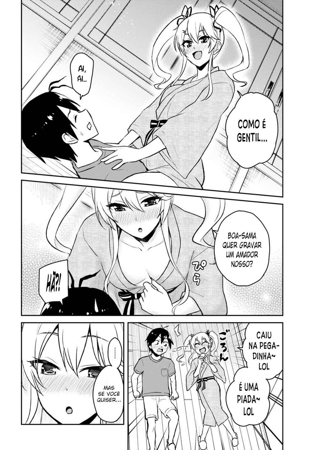 Hajimete no Gal capítulo 46 página 14