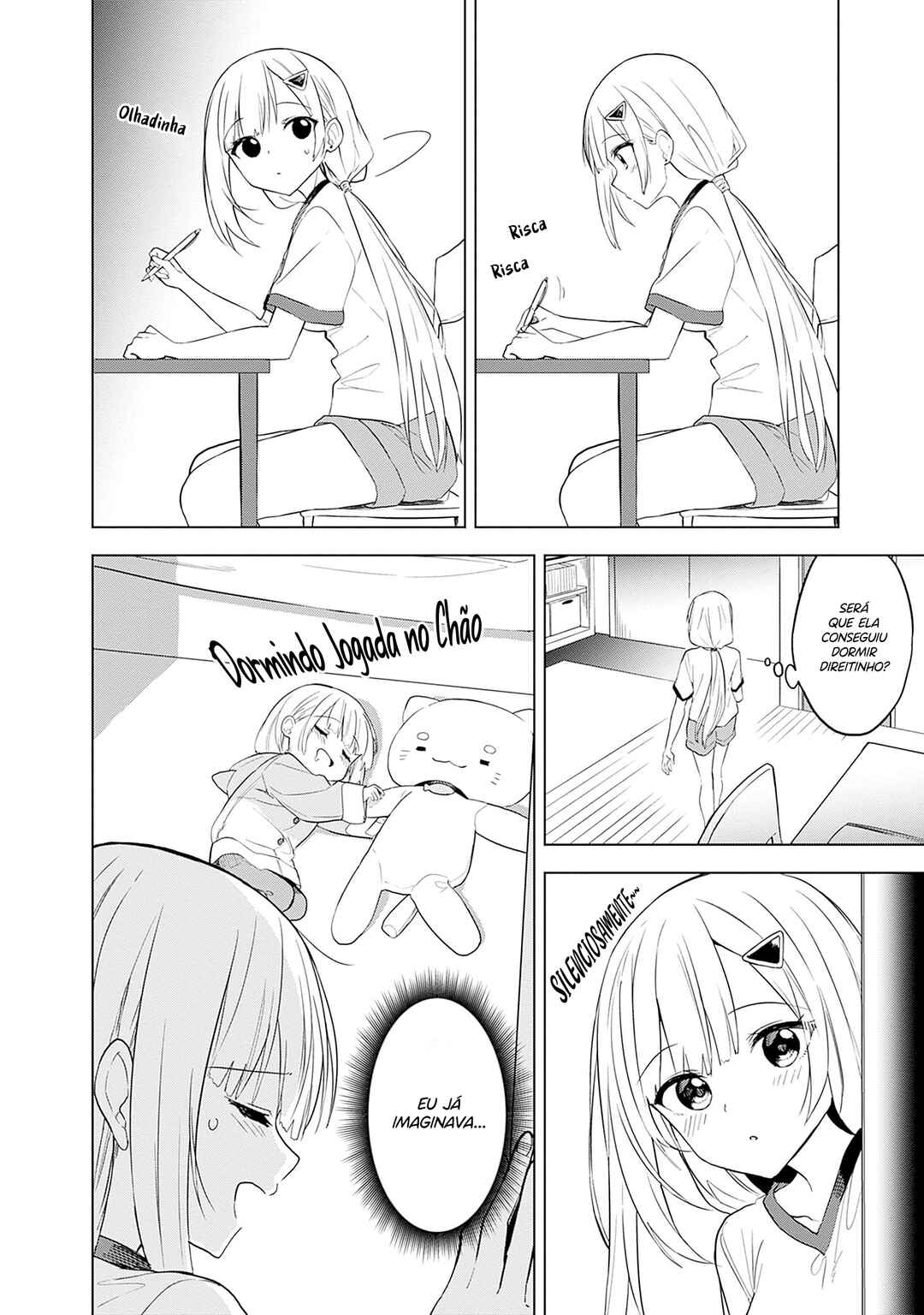 Maigo ni Natteita Youjo wo Tasuketara, Otonari ni Sumu Bishoujo Ryuugakusei ga Ie ni Asobi ni Kuru you ni Natta Ken ni Tsuite capítulo 21.5 página 3