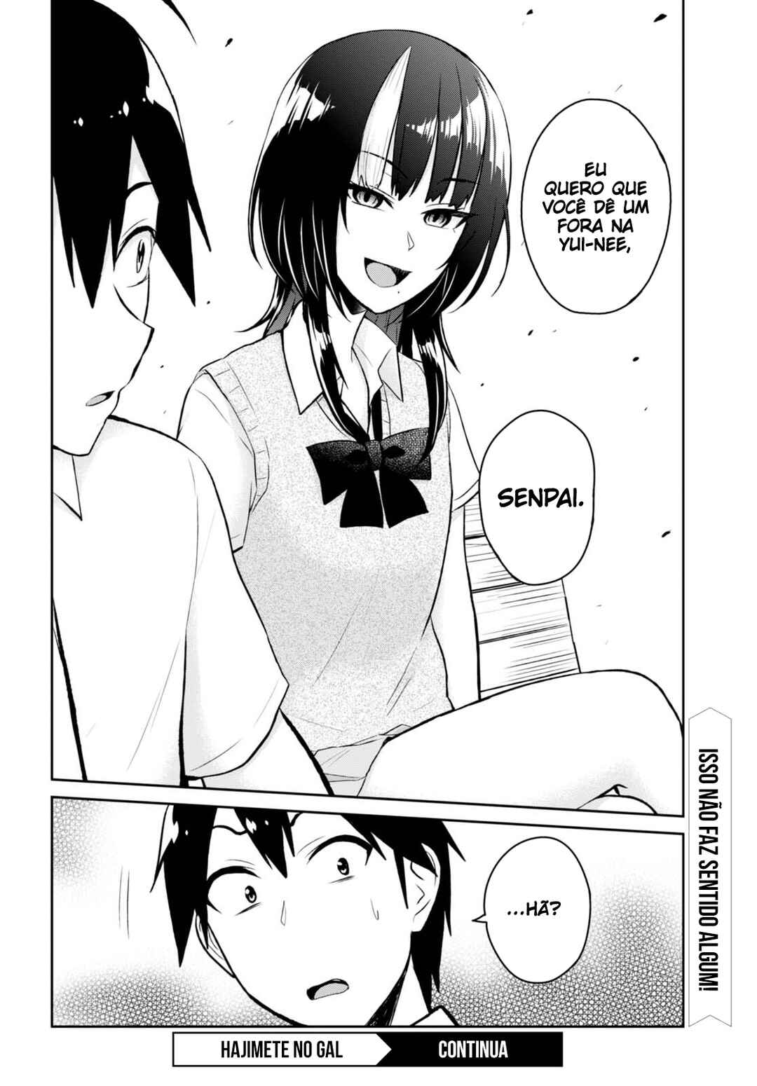 Hajimete no Gal capítulo 55 página 18