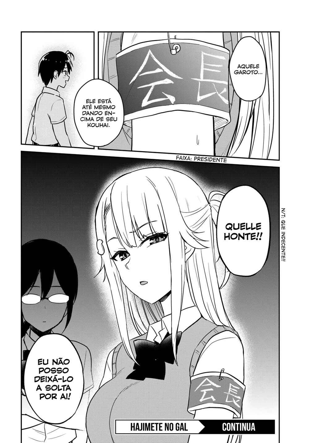 Hajimete no Gal capítulo 65 página 18