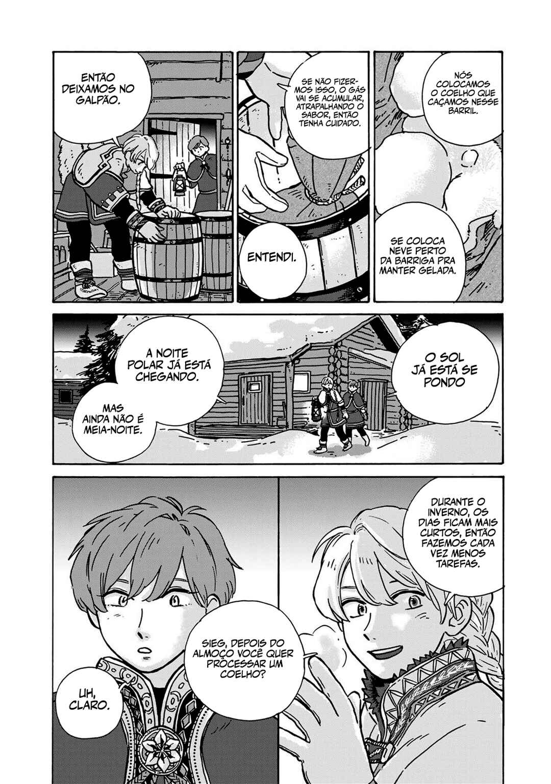 Hokuo Kizoku to Moukinzuma no Yukiguni Karigurashi capítulo 5 página 13