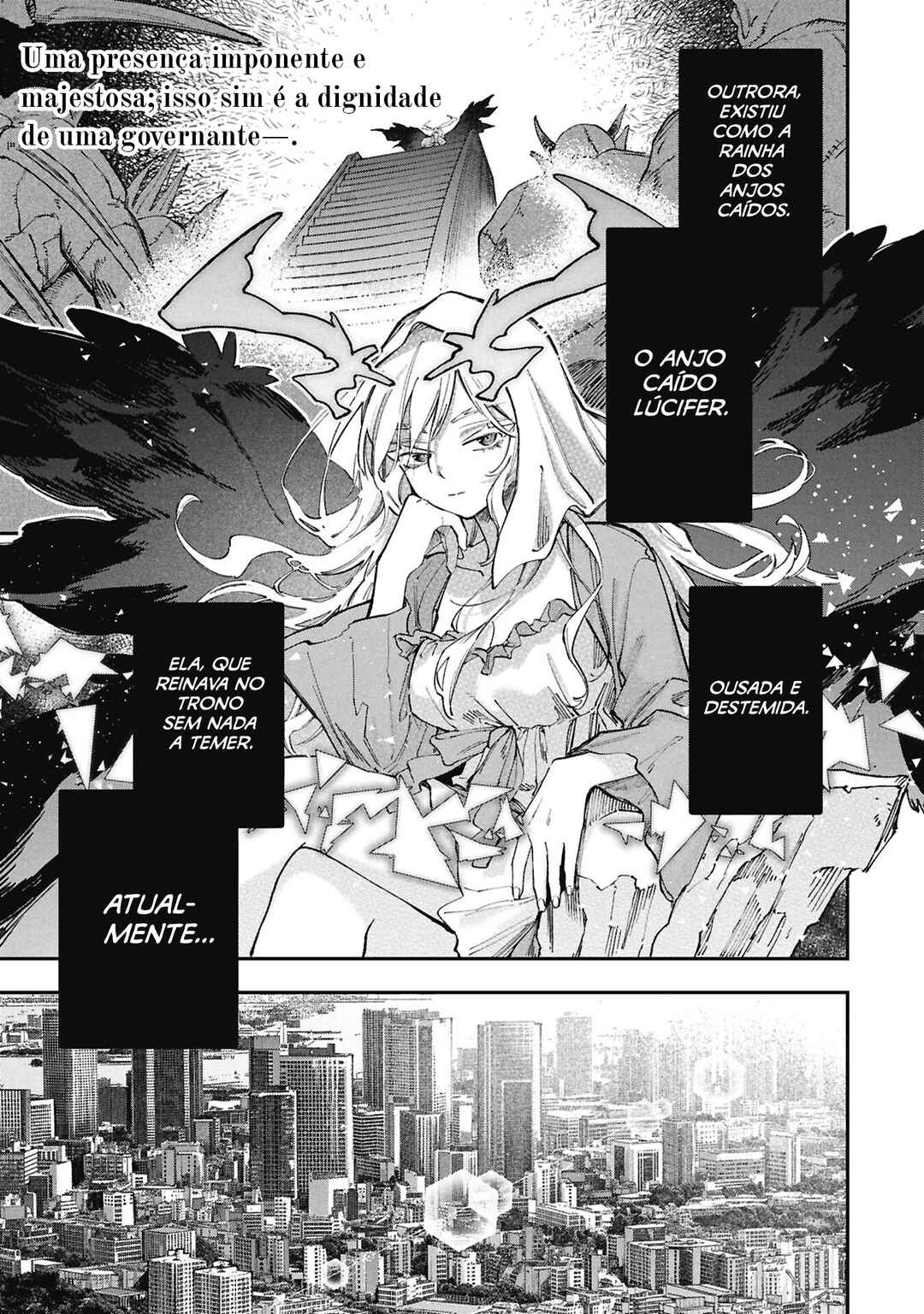 Lucifer-san no Daraku Gohan capítulo 2 página 1
