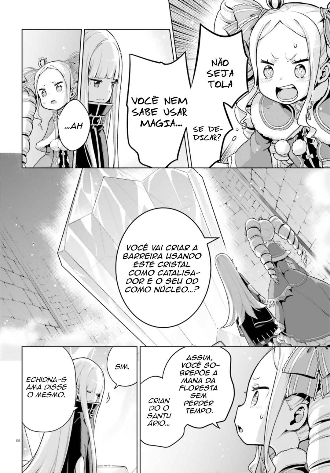 Re:Zero kara Hajimeru Isekai Seikatsu: Dai 4-shou—Seiiki to Gouyoku no Majo capítulo 56 página 7