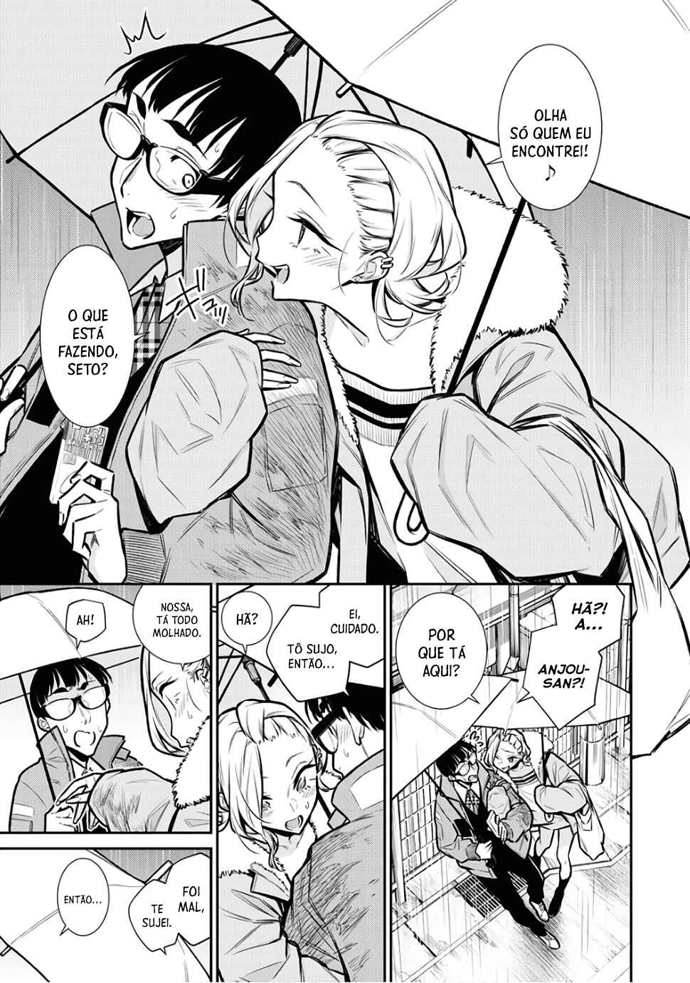 Yancha Gal no Anjou-san capítulo 76 página 8