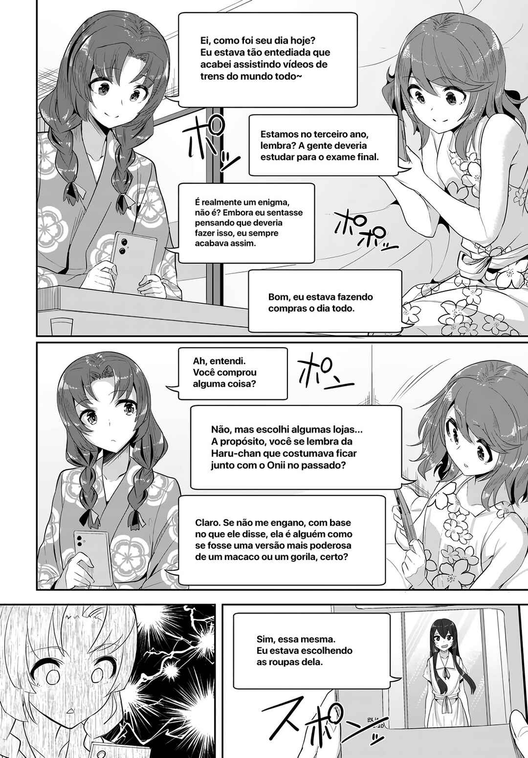 Tenkousaki no Seiso Karen na Bishoujo ga, Mukashi Danshi to Omotte Issho ni Asonda Osananajimi datta Ken capítulo 9 página 8