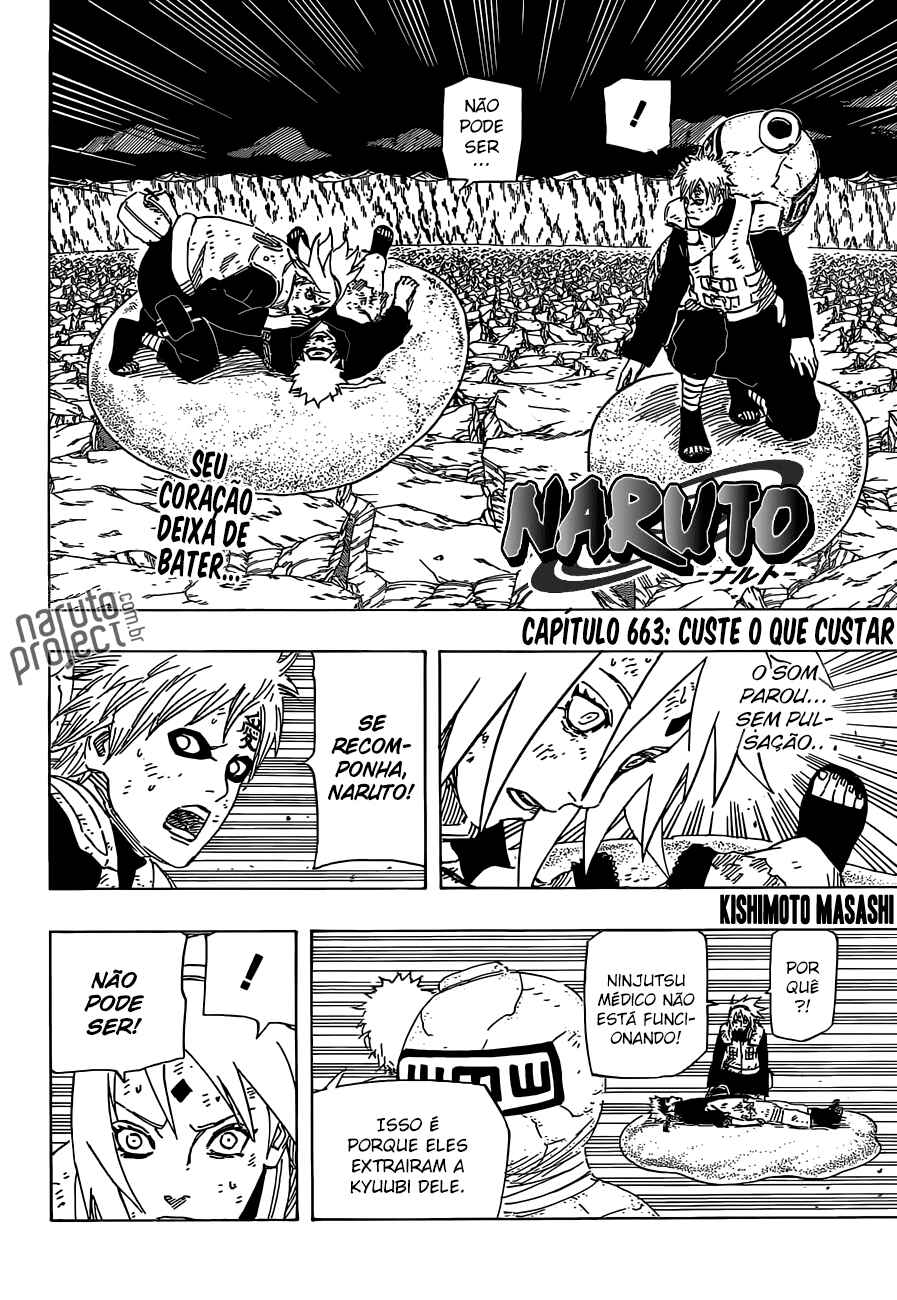 Naruto capítulo 663 página 3