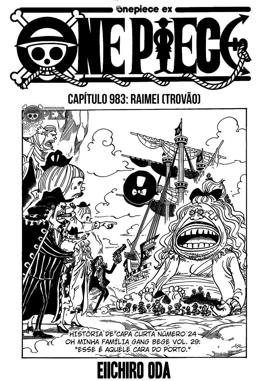One Piece capítulo 983 página 1