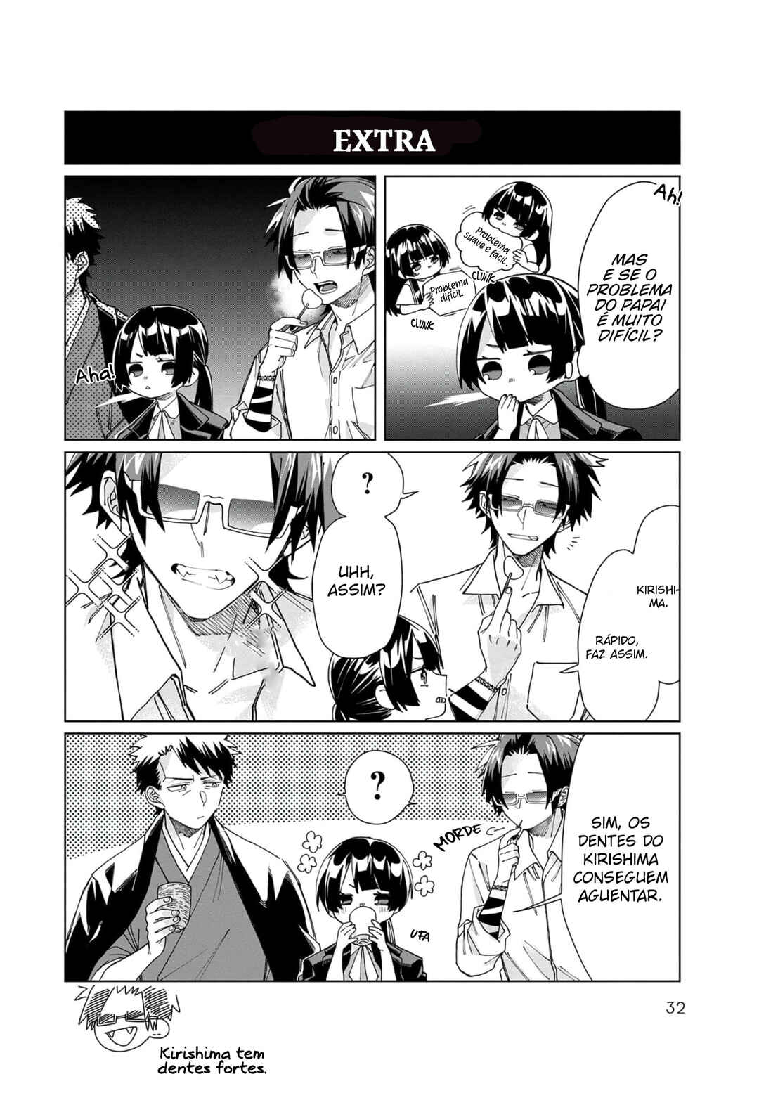 Kumichou Musume to Sewa-gakari capítulo 57 página 13