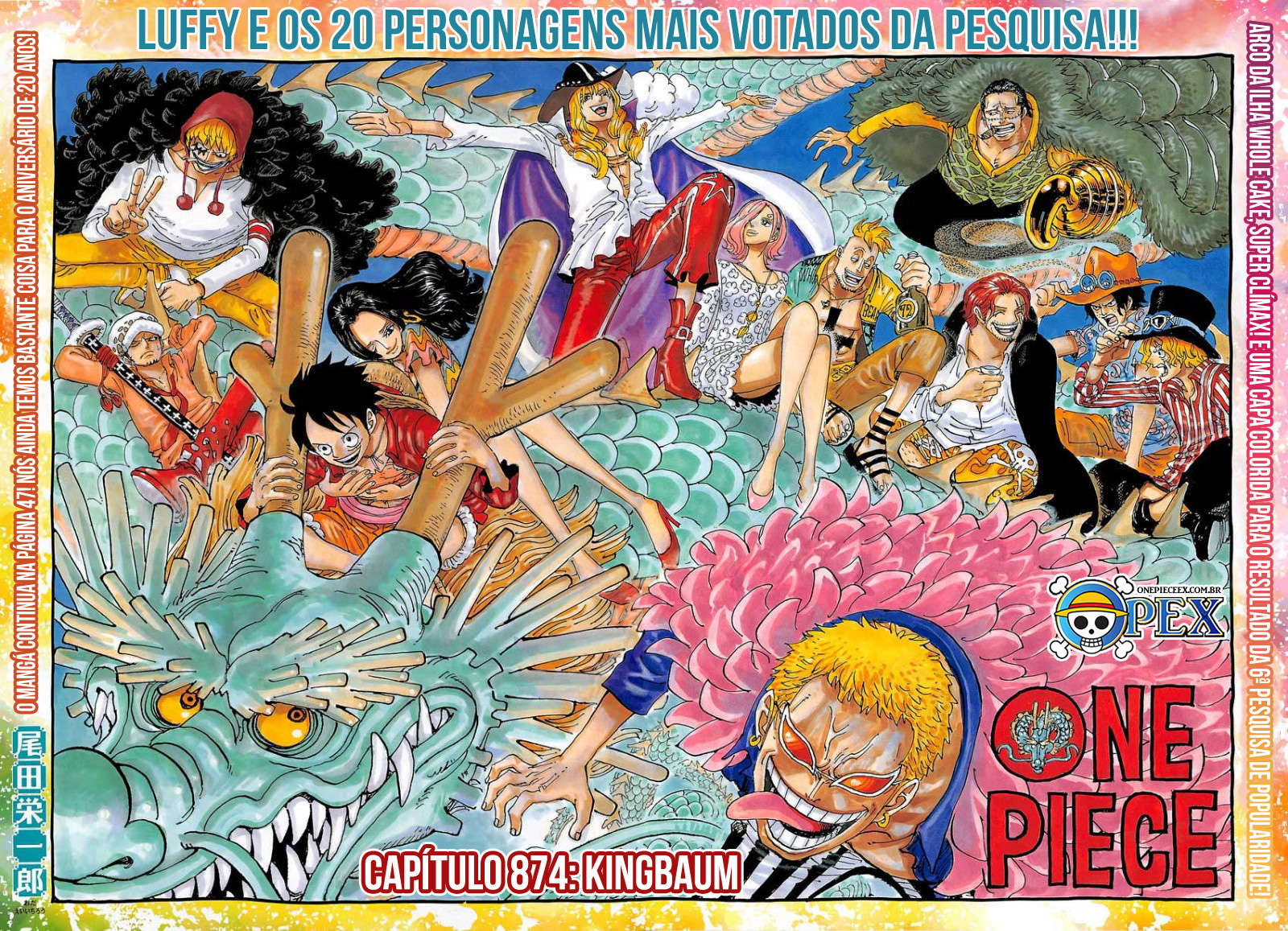 One Piece capítulo 874 página 1