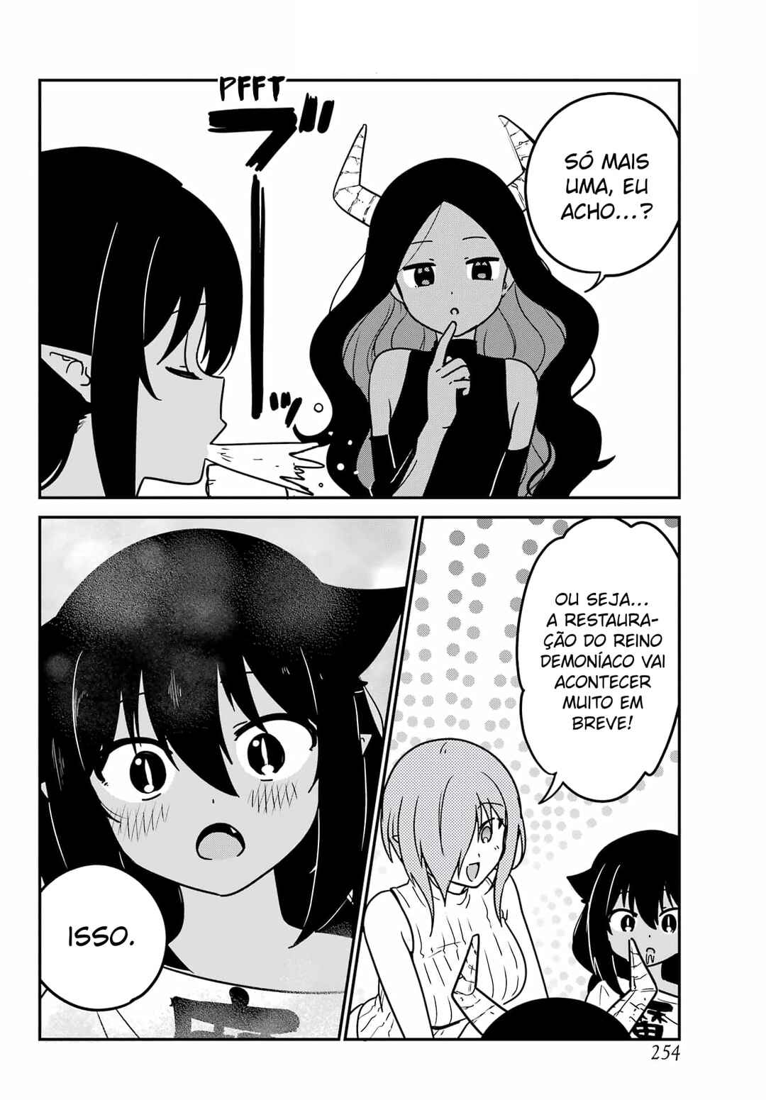 Jahy-sama wa Kujikenai! capítulo 94 página 3