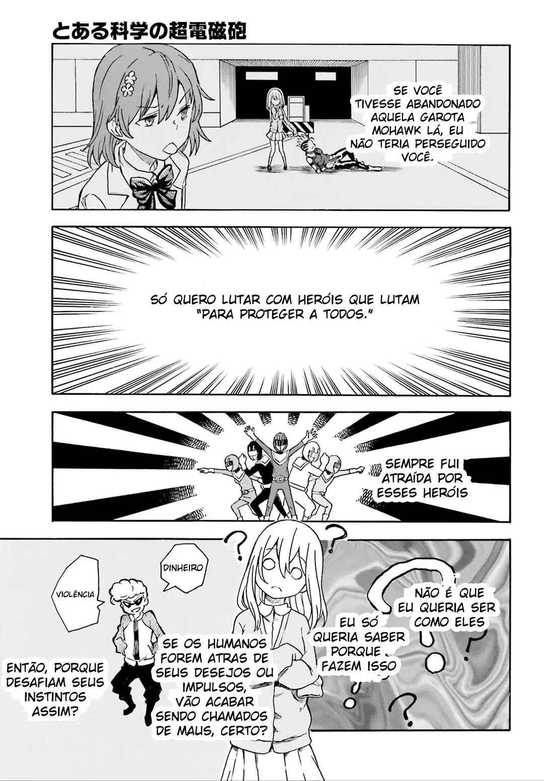Toaru Majutsu no Index Gaiden: Toaru Kagaku no Railgun capítulo 110 página 6