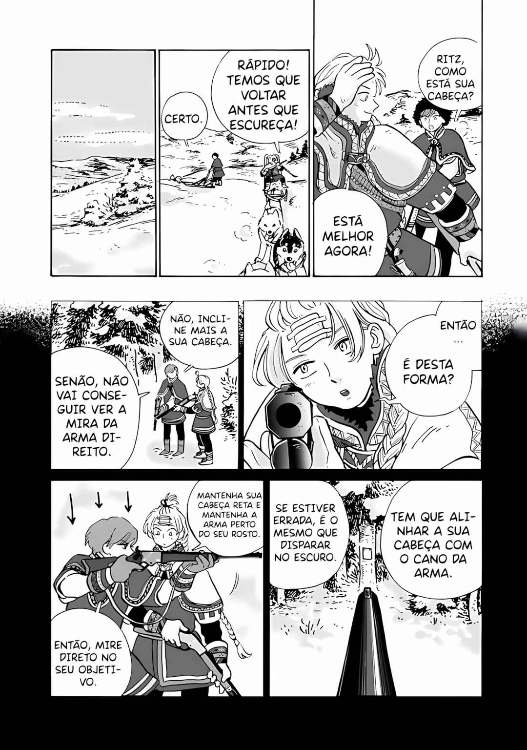 Hokuo Kizoku to Moukinzuma no Yukiguni Karigurashi capítulo 6 página 9