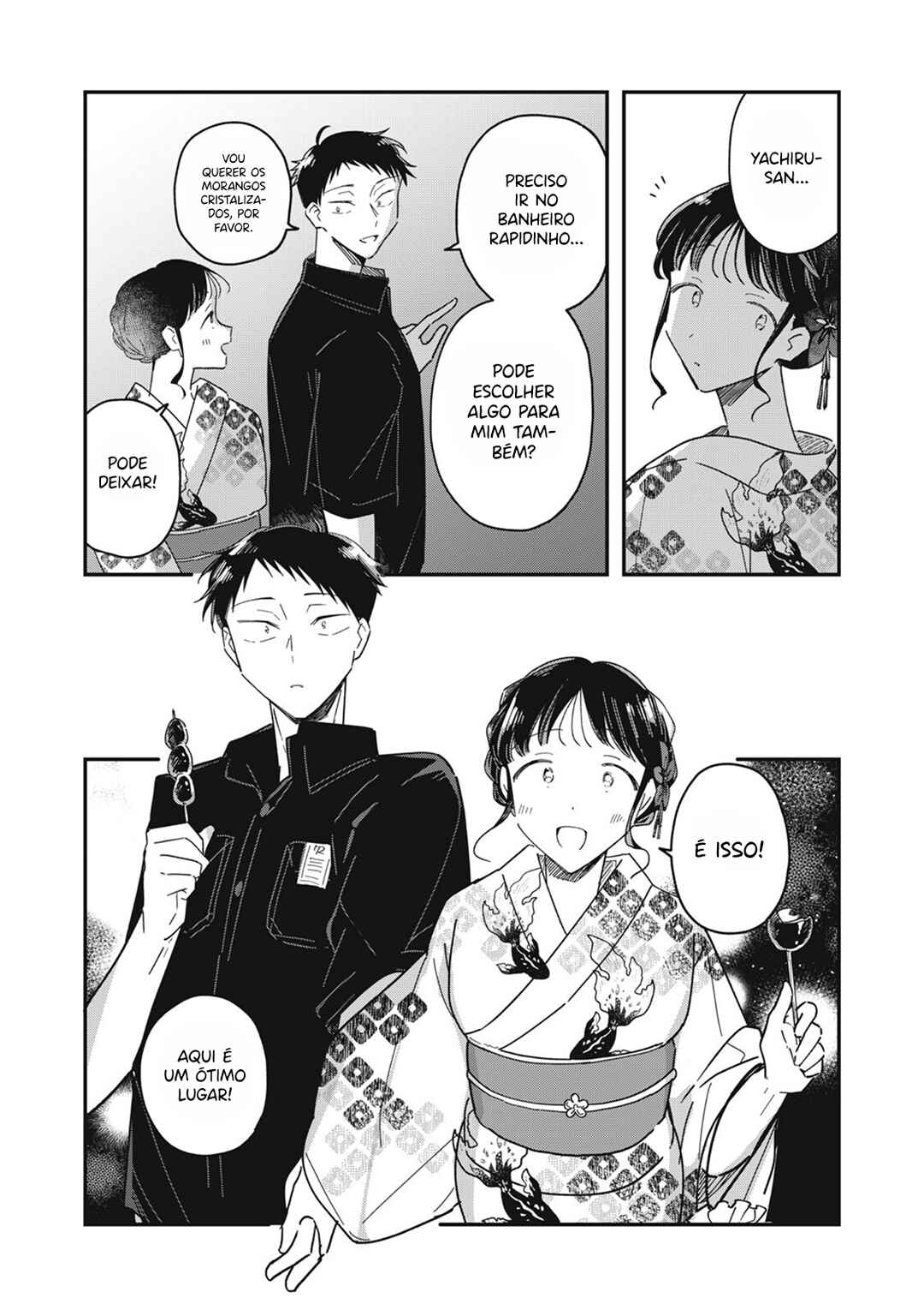 Yachiru-san wa Homeru to Nobiru capítulo 13.2 página 3