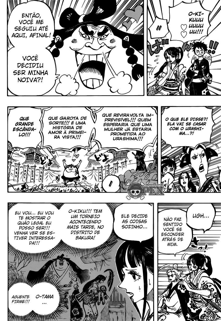 One Piece capítulo 915 página 14