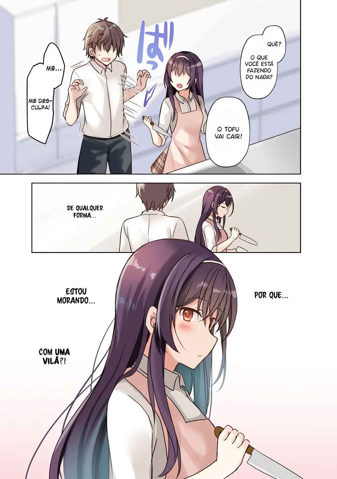 Iinazuke ga Dekita to Omottara, Sono Iinazuke ga Gakkou de Yuumei na “Akuyaku Reijou” Dattan dakedo, Dou Sureba Ii? capítulo 1 página 4