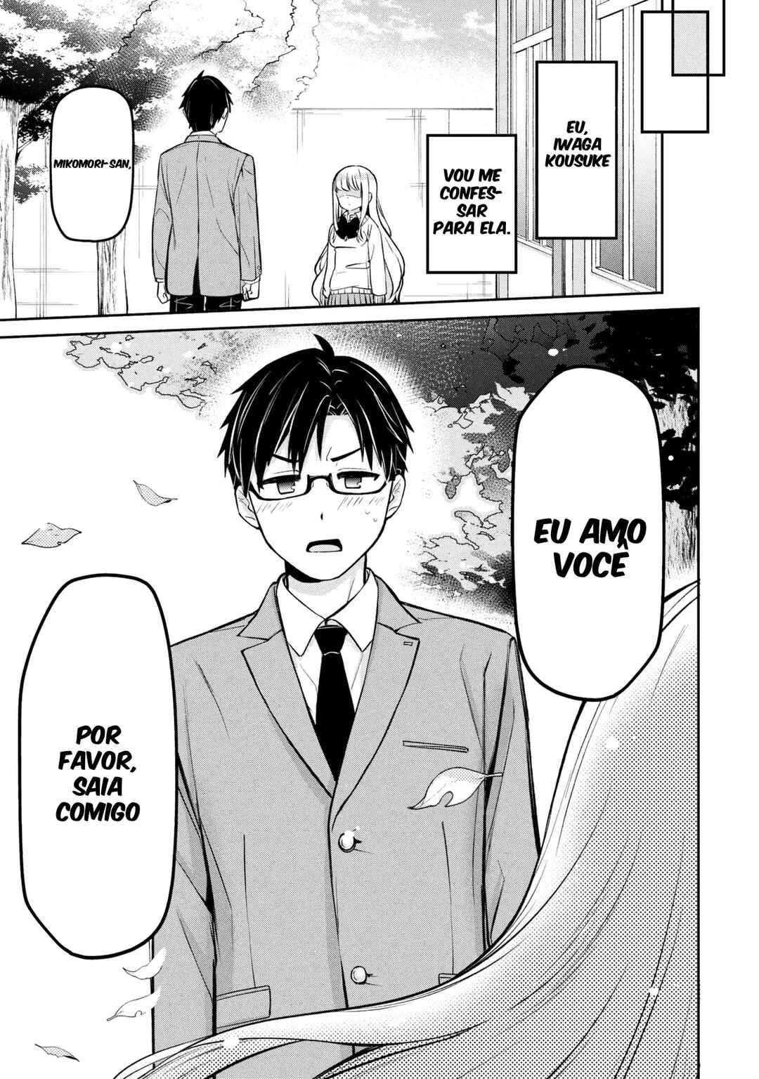 Class no Tenshi ni Kokutta Kekka capítulo 1 página 3
