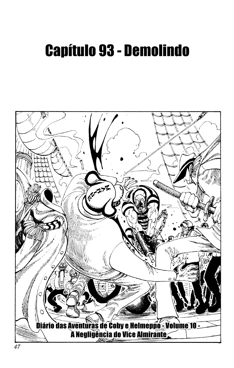 One Piece capítulo 93 página 1