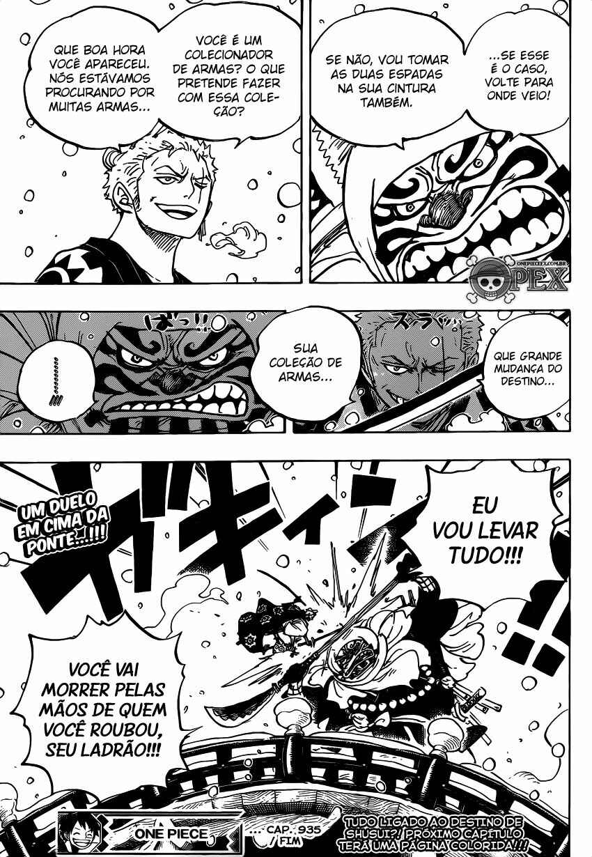 One Piece capítulo 936 página 17