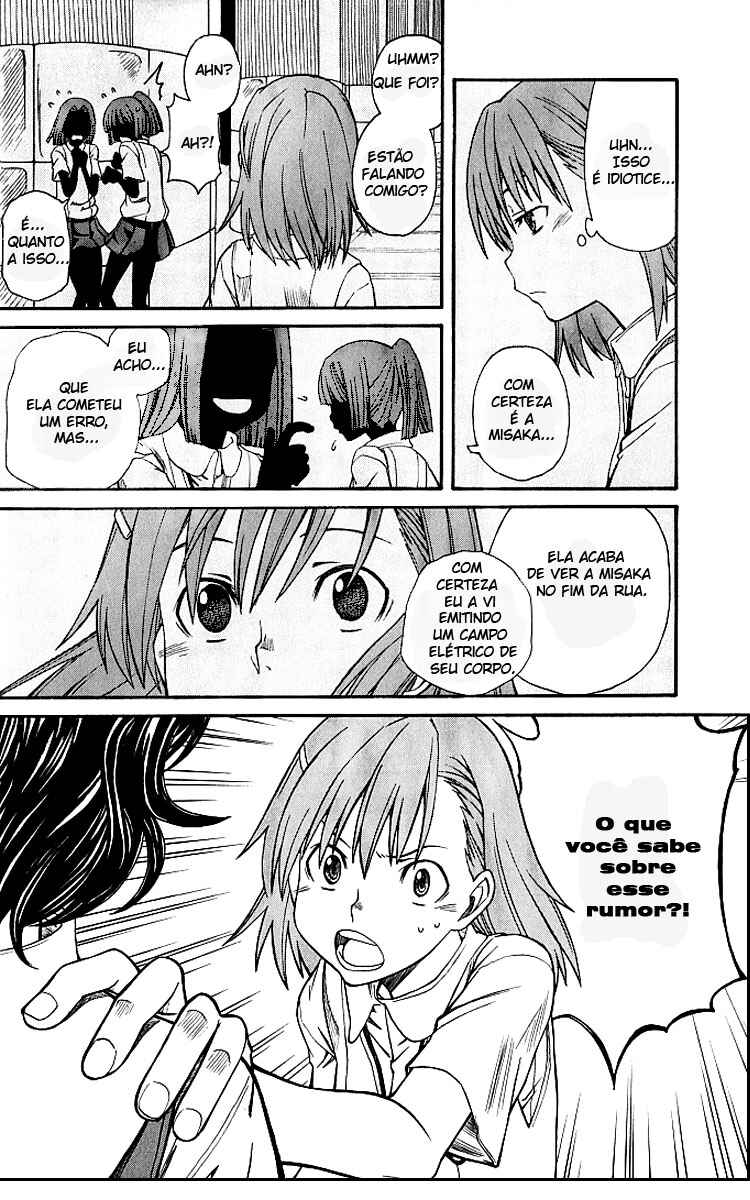 Toaru Majutsu no Index Gaiden: Toaru Kagaku no Railgun capítulo 19 página 3