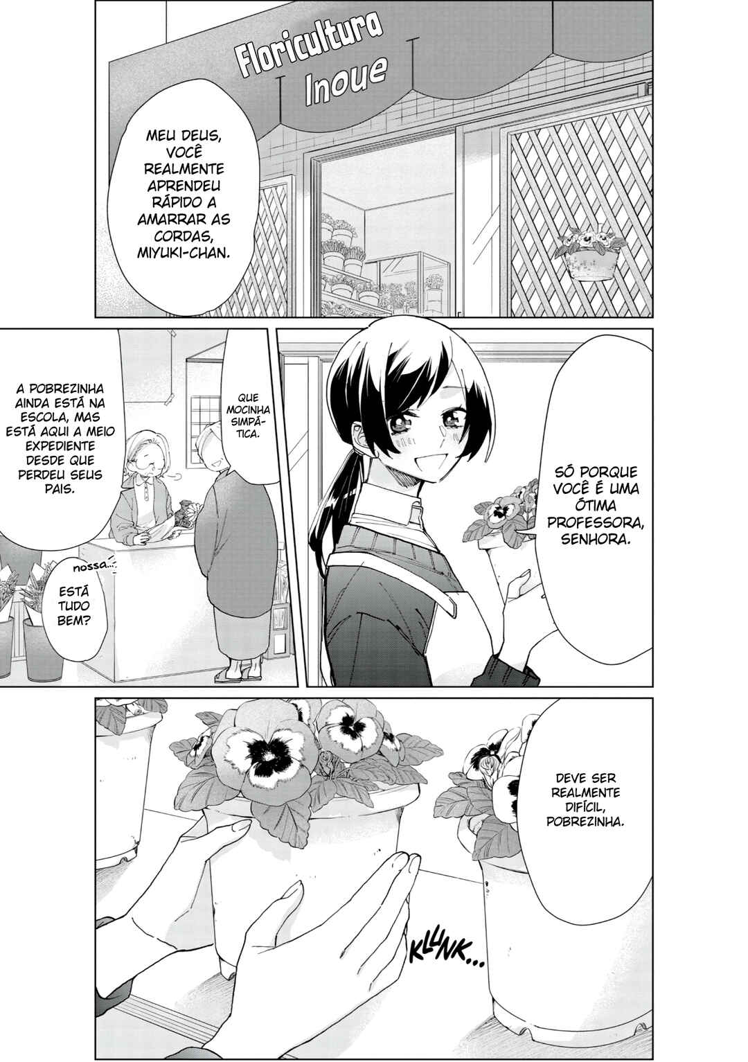 Kumichou Musume to Sewa-gakari capítulo 47.5 página 4
